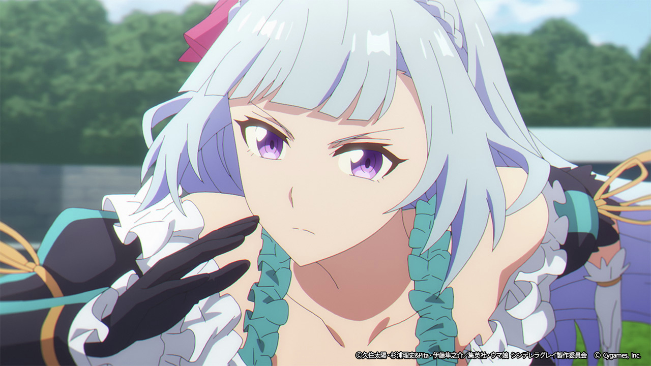 ウマ娘 シンデレラグレイ　メジロアルダン アニメ『ウマ娘 シンデレラグレイ』 オーロラアクリルスタンド