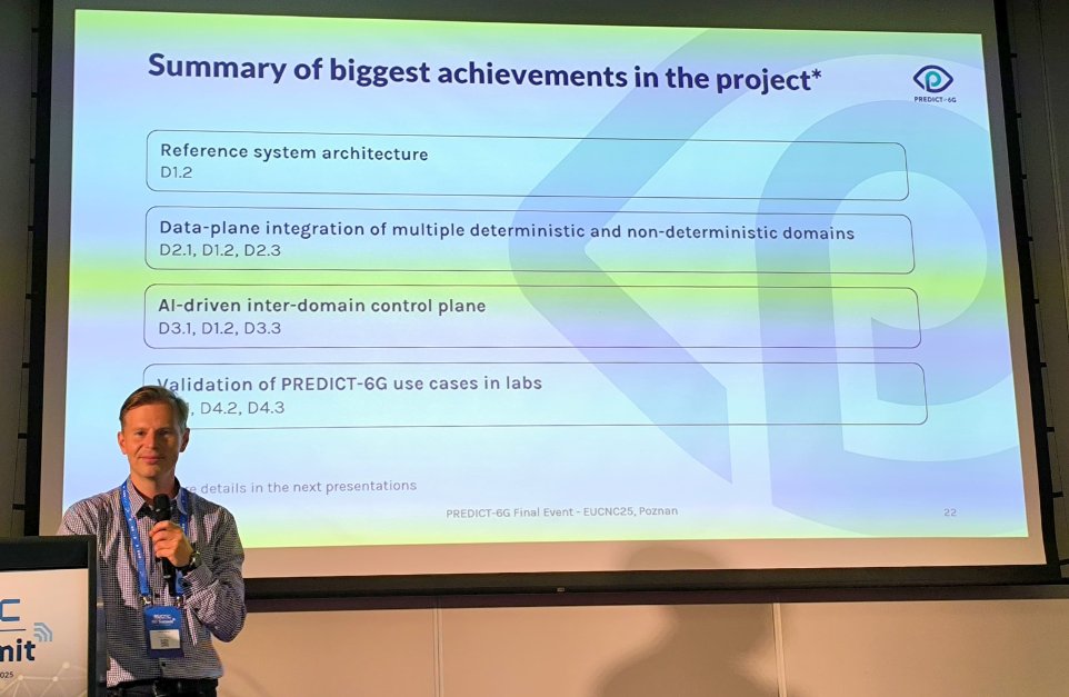 PREDICT-6G Project tweet media