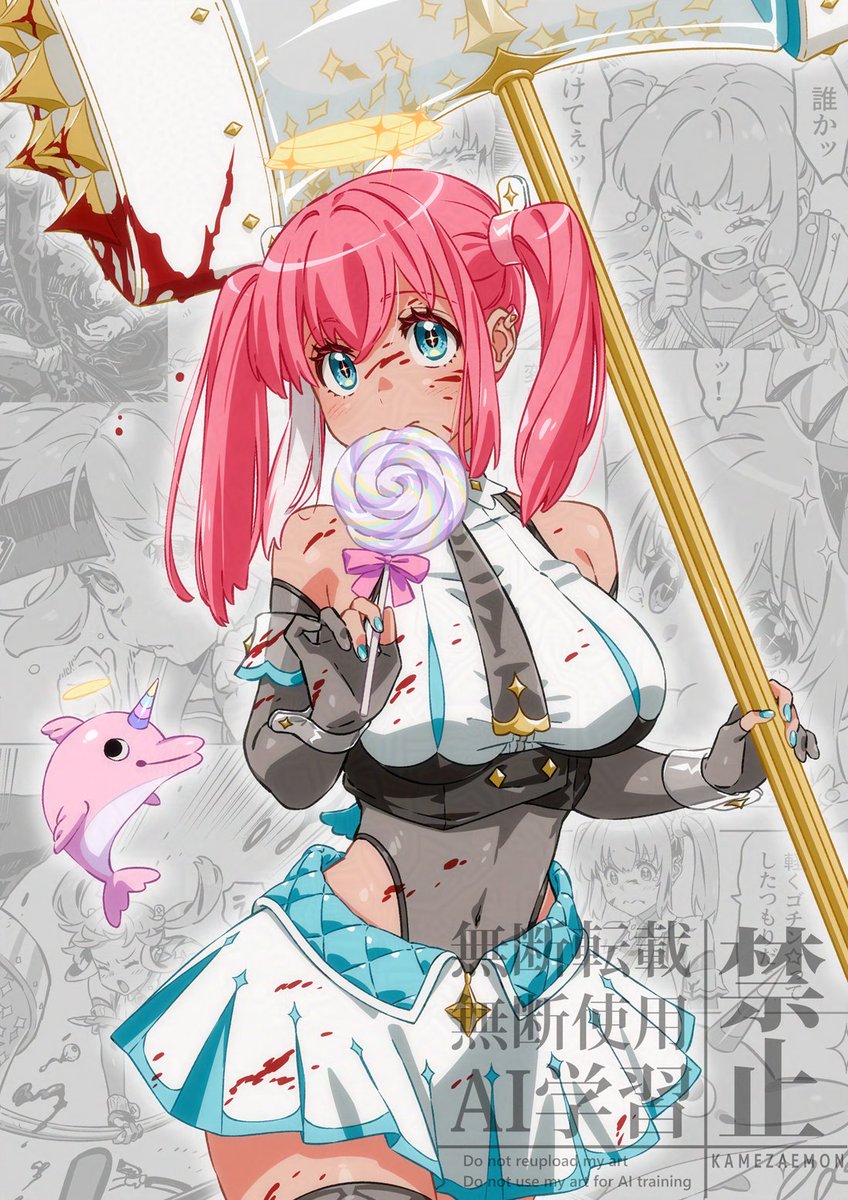 OC　創作
血まみれヒロイン