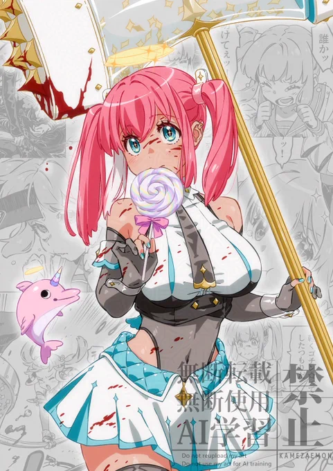 OC 創作 血まみれヒロイン
