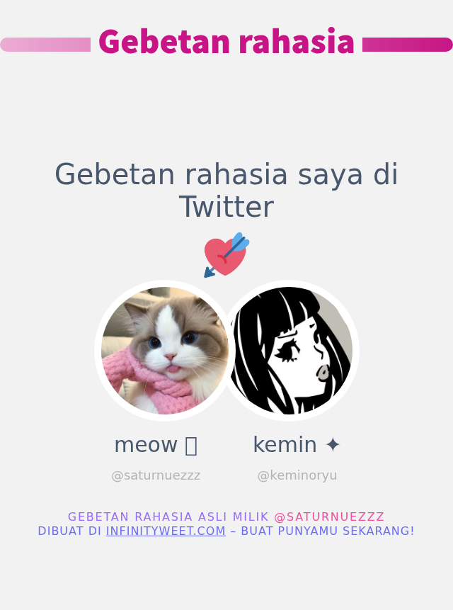 saturnuezzz's tweet photo. Gebetan rahasia saya di Twitter adalah @keminoryu

➡️ https://t.co/1OAhKBGwo0 https://t.co/x0OPJNOUzr