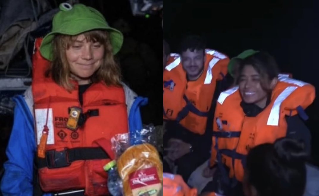 Ah, yes. These people are being violently kidnapped.