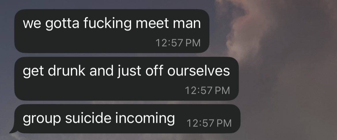 when everyone is going through it at the same time