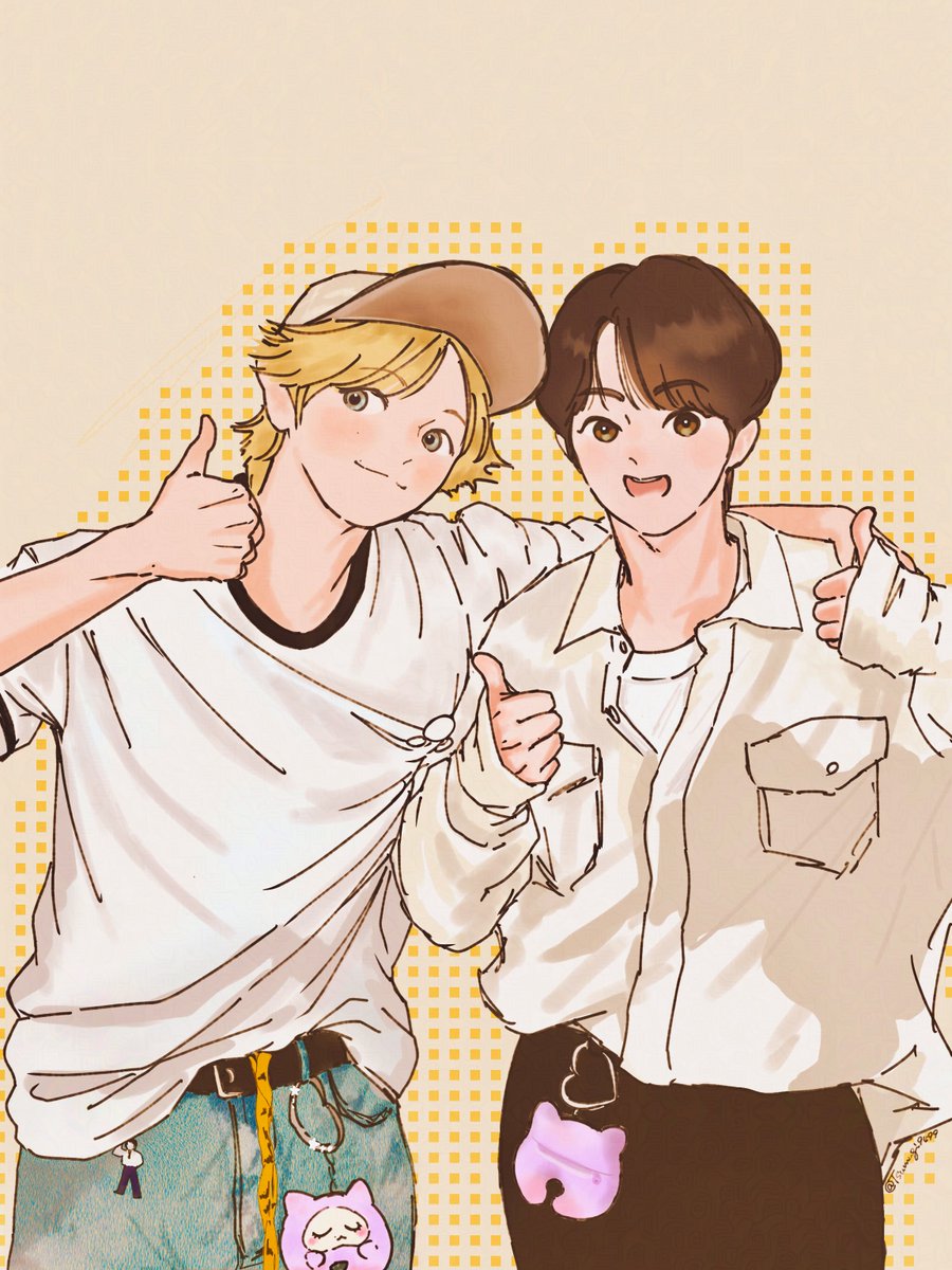 tsumugi9499's tweet photo. 🐶🐱

#백현 #시우민 https://t.co/q6H7TcEfmB