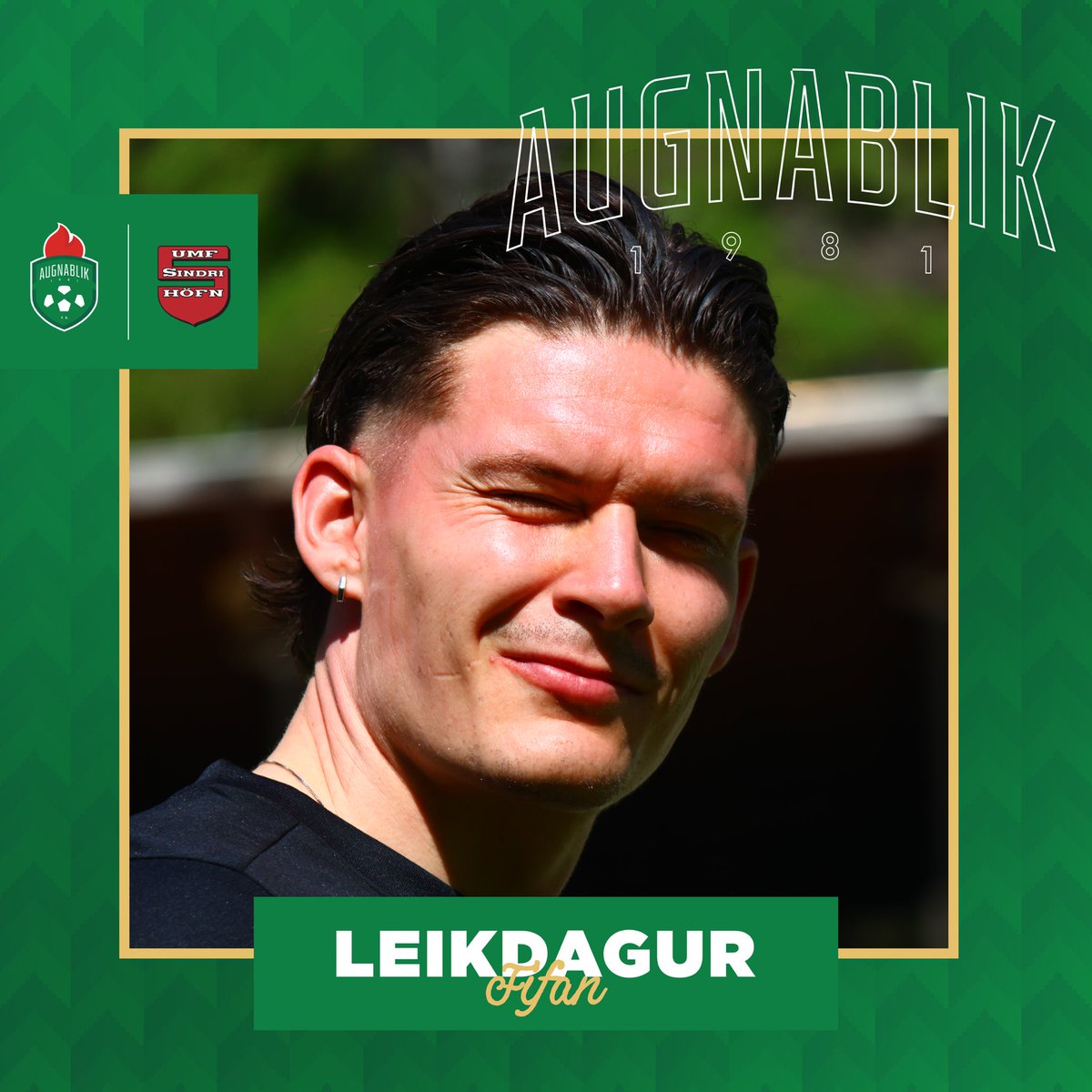 Sindri kemur í Fífuna kl. 14:00 í dag.🤲💚