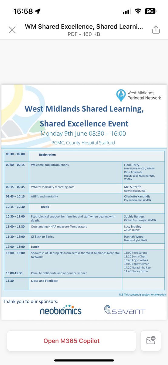 stacey701's tweet photo. At the West Midlands shared learning shared excellence event!! Excited to show want we do @sathNHS @WMNODN https://t.co/SMXzft6E7E
