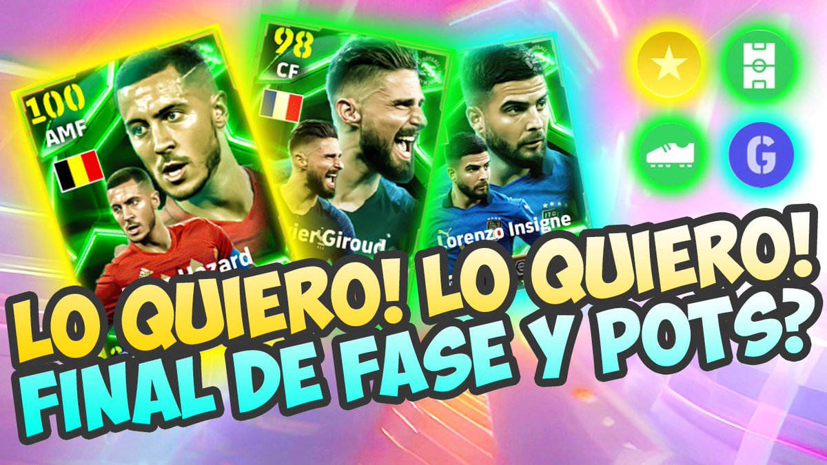 ⭐ UN HAZARD DE FANTASÍA Y FINAL DE FASE | EFOOTBALL ⭐ 

youtu.be/Fg9TV_uNGsk?si… 

#eFootball #eFootball2025 #efootballmobile