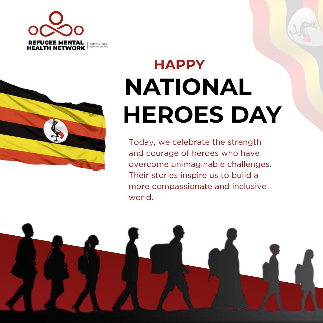RefugeeMHNetwrk's tweet image. Today, we honor the heroes
who have shaped our nation's history and continue to inspire us. Let's celebrate their legacy and strive to make a difference.
HAPPY HEROES DAY