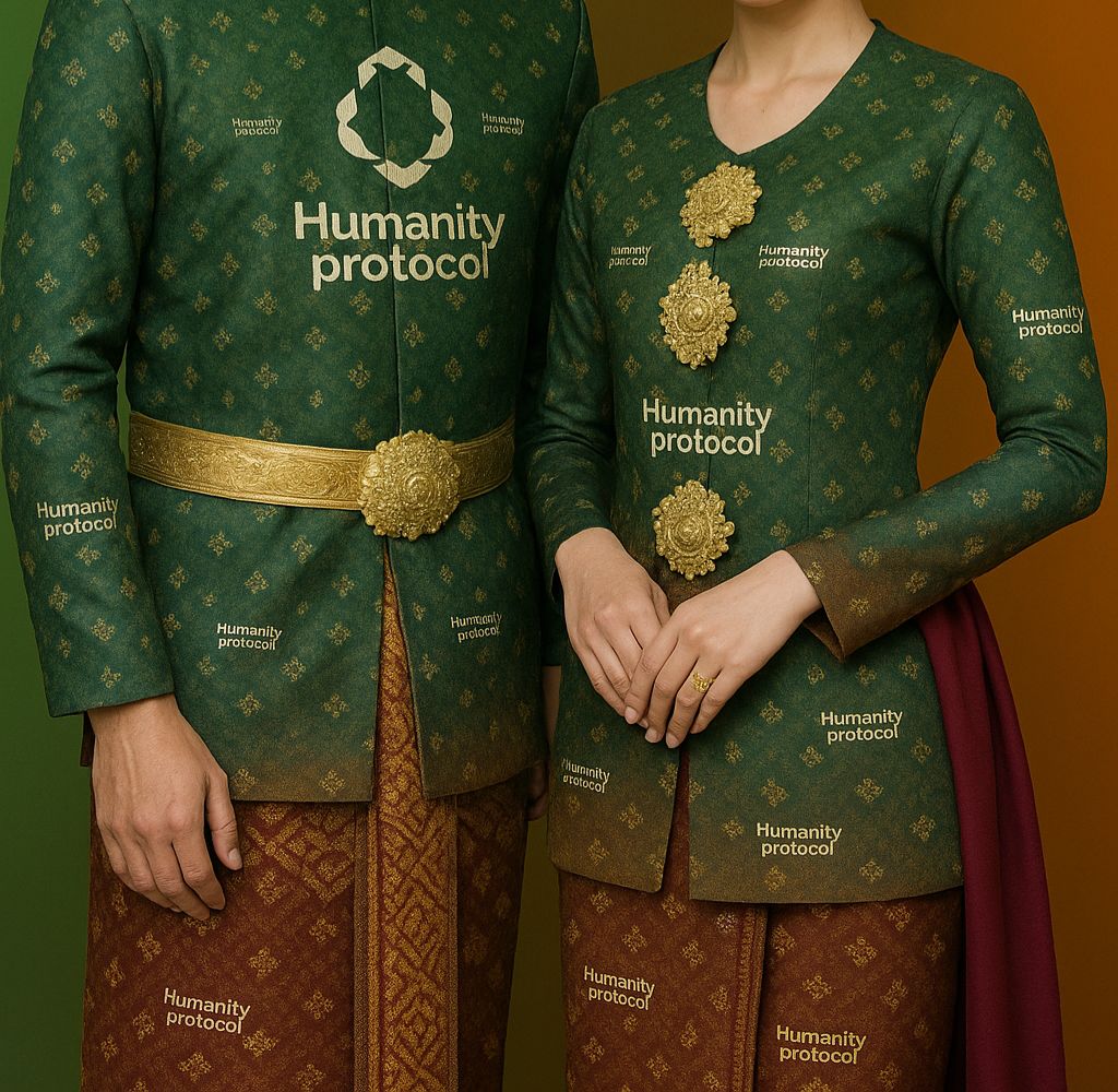 Mikey_nad's tweet image. Traditional clothes from the city of Palembang, Indonesia 
@Humanityprot 
#designedbyHumansHP