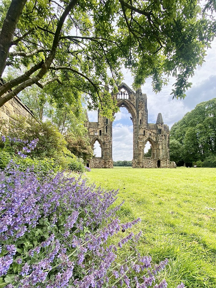 Wishing you a happy new week from Guisborough Priory, North Yorkshire 😊