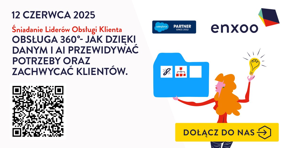 Ticket closed” doesn’t mean the issue is solved. Sometimes it just means the agent did all they could, without data or context. Join us on June 12 to see how AI and automation can change that. 🇵🇱 Event in Polish. tiny.pl/f8v6p03g

#Enxoo #CustomerService #AI