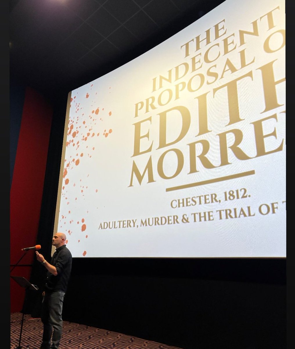 nick_kevern's tweet image. It was pretty surreal doing a sold out talk in front of a massive cinema screen. I hope everyone enjoyed it. Thank you to everyone at @chesterherifest for being amazingly supportive and to the Alf and his wonderful staff at Chester PictureHouse.