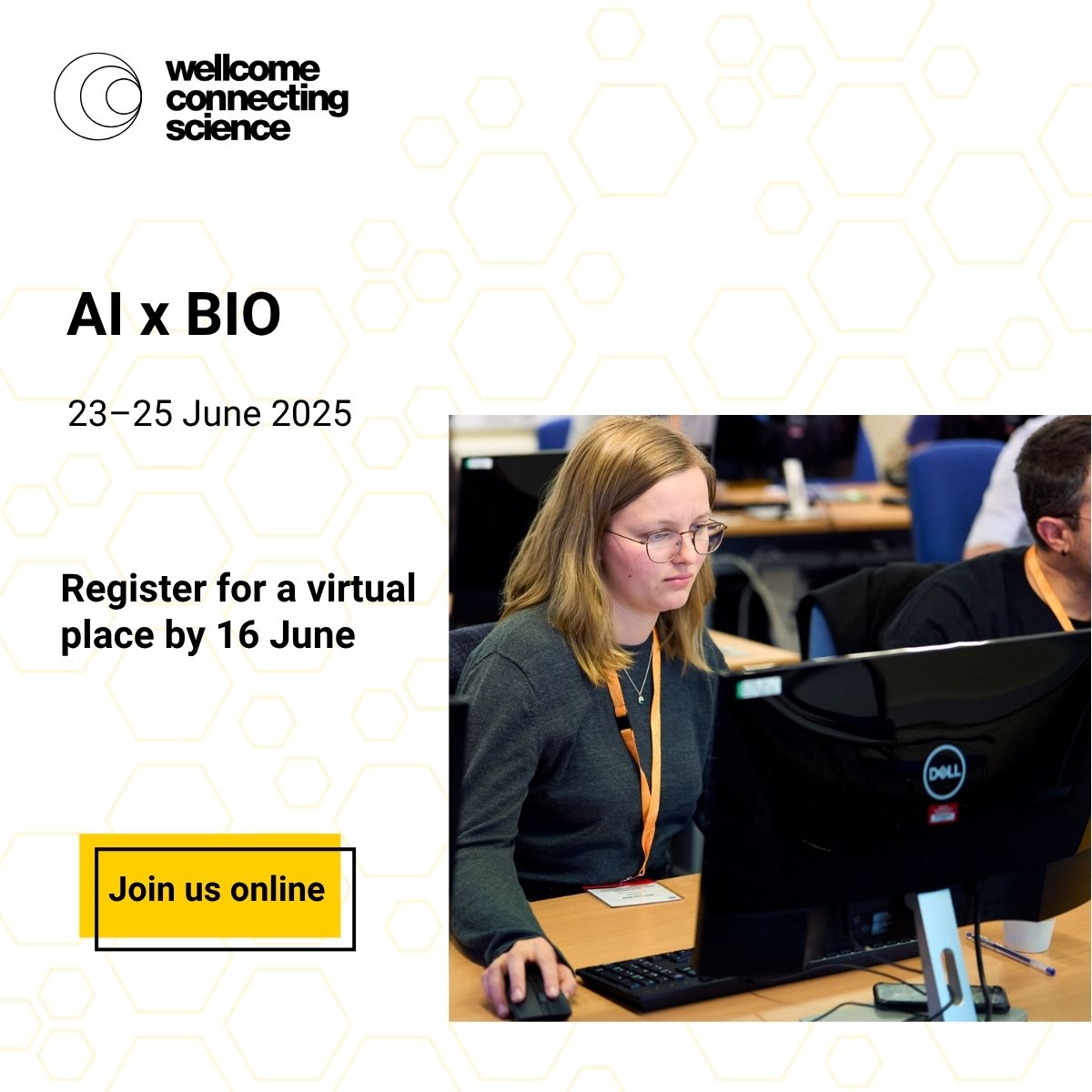 Join us online to explore AI-driven breakthroughs in biological research💻

🗓️23-25 June 2025
Register for a virtual place by 16 June⏰

Delve into exciting talks from the scientists working on the latest models supporting #AIinBiology. #AIxBio25

📎 bit.ly/4gh164E