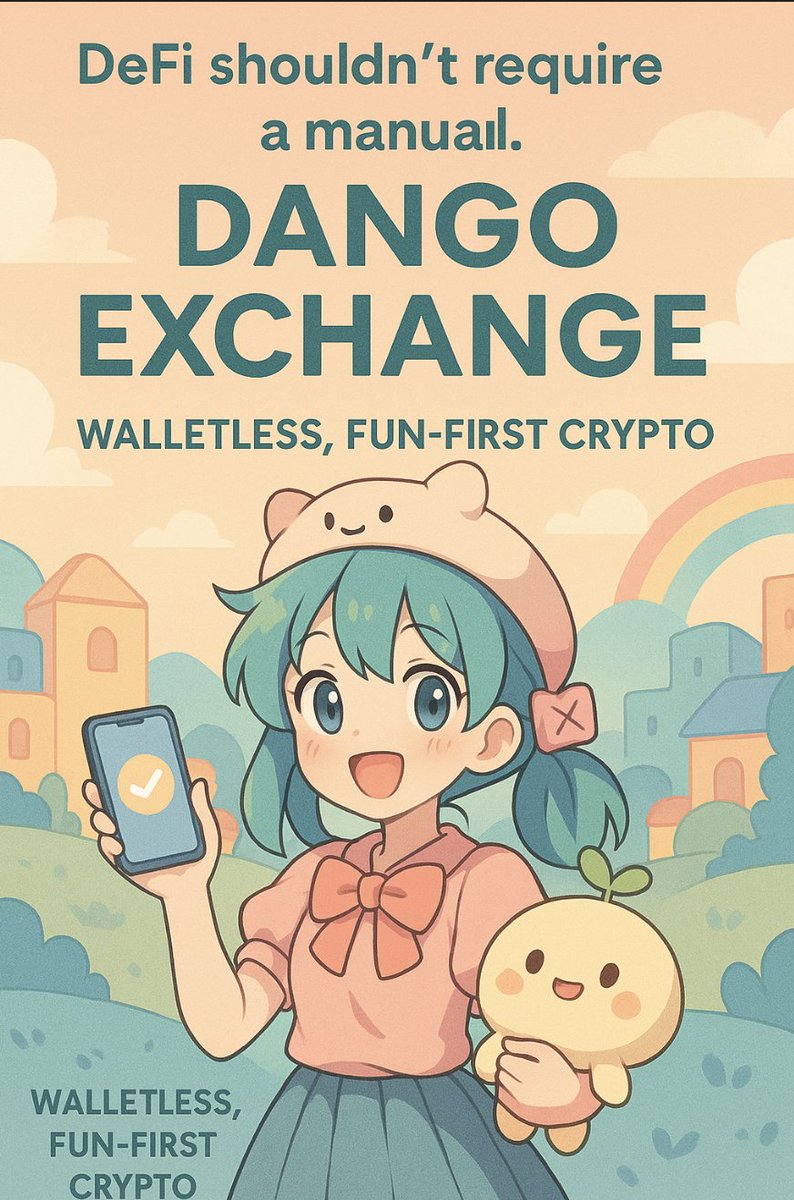 MoldaviaOrange's tweet photo. DeFi shouldn't require a manual.
@dangoXchg gives users a #walletless, fun-first experience — swaps, earn, and play in one click.
@GiveRep @0G_labs @LightLinkChain @SuiNetwork
#DangoExchange #CryptoUX #Web3Simplified https://t.co/hsKPhRELYF
