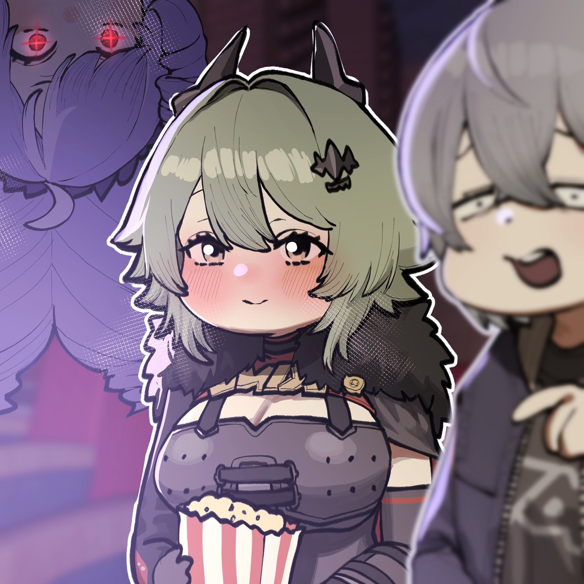 Chroong1's tweet image. 로프꾼이랑 영화관 데이트