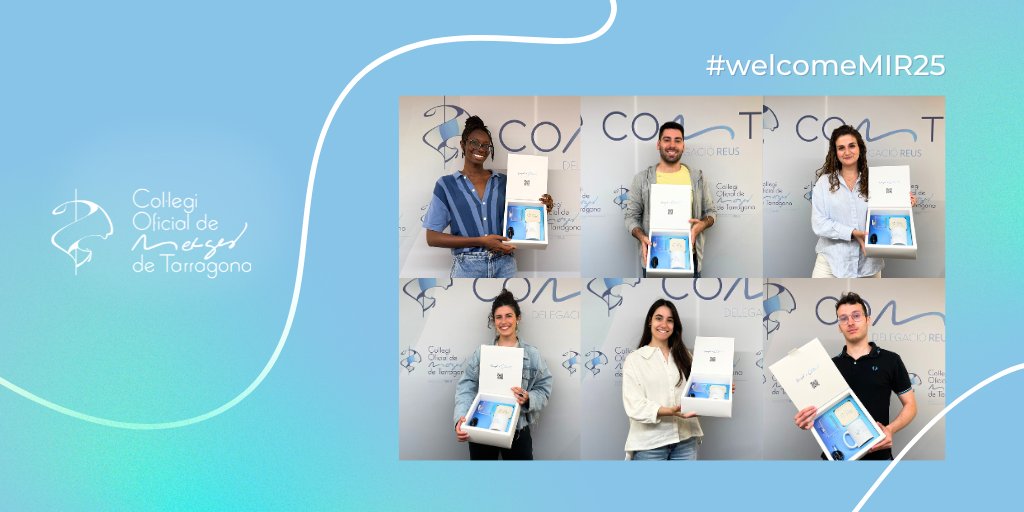 🔵 Seguim amb més presentacions dels #MIR del Camp de Tarragona i Terres de l'Ebre, 𝐛𝐞𝐧𝐯𝐢𝐧𝐠𝐮𝐭𝐬 𝐚 𝐥𝐚 𝐟𝐚𝐦𝐢́𝐥𝐢𝐚 𝐂𝐎𝐌𝐓!

👉 Recorda: si t'has de col·legiar, demana cita al nostre web: comt.cat