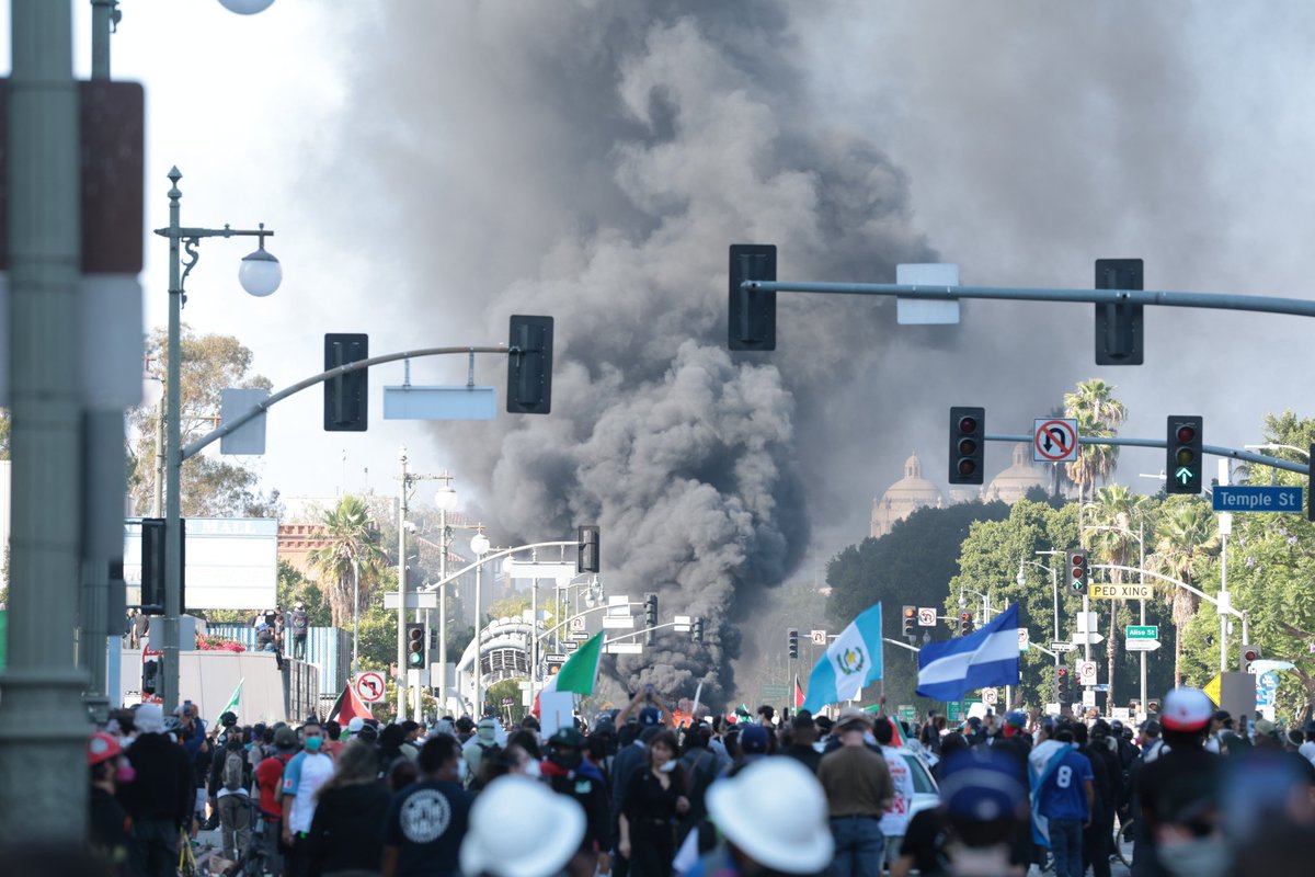Executive Media Production Tv (@execumediaprotv) on Twitter photo .<a href="/MayorOfLA/">Mayor Karen Bass</a> Karen Bass (D) calls for peaceful protests in Los Angeles after President <a href="/realDonaldTrump/">Donald J. Trump</a> sends in the National Guard over anti-ICE unrest .<a href="/MayorOfLA/">Mayor Karen Bass</a> Karen Bass (D) calls for peaceful protests in Los Angeles after President <a href="/realDonaldTrump/">Donald J. Trump</a> sends in the National Guard over anti-ICE unrest