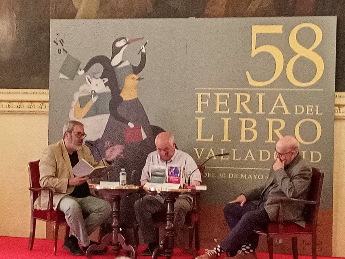 Presentación el 7 de junio en el marco de la Feria del Libro de Valladolid de los libros GUÍA DE PERPLEJOS (David Pujante) y BRASAS DE LA MEMORIA (José Luis Puerto) pertenecientes a la colección Licenciado Vidriera.
acortar.link/gfcpgI
acortar.link/hqyx6t