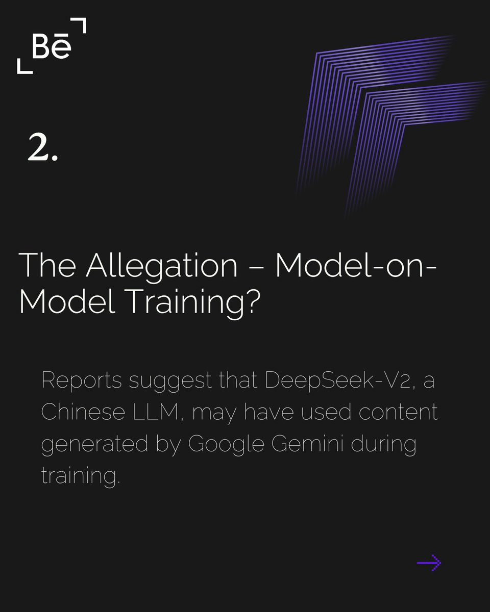 BBion19349's tweet photo. AI just hit a plot twist. 🌀

DeepSeek reportedly trained its model using Google’s Gemini data.

Tech innovation or line-crossing?

#AIwatch #LLM #DataMatters #DeepSeekVsGemini #workingwithAi #latestAinews #berenikebion #hyderbad https://t.co/C6ft27S4Ka
