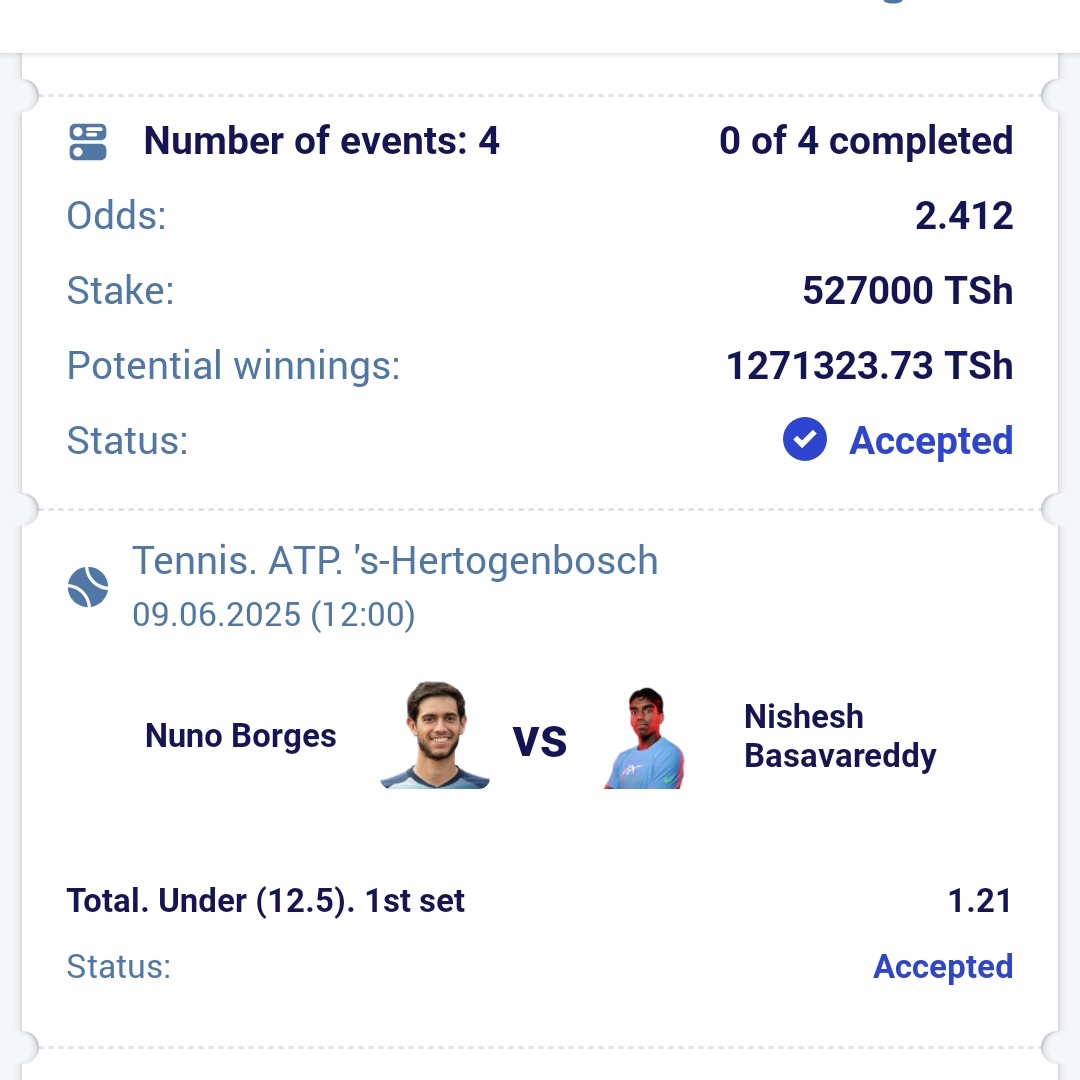 TENNIS 🎾 ON PARIPESA💥

☘️Code: VLSMR

🫵🏾Stake: 527,000/=

🧿 Let's Make Money🔥💥

📌Jisajili Paripesa tushinde Pamoja

  👉🏾 cutt.ly/GivaParipesa

Promocode: GIVATIPS

Free Telegram Channel 👇

📌 t.me/GivaTelegram

REPOST✅