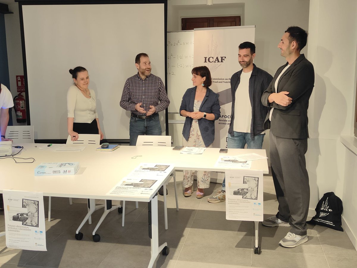 Inauguración del 49 congreso internacional <a href="/ICAF_EUROPE/">ICAF International</a> <a href="/IcafSpain/">ICAF SPAIN</a> y 8 congreso internacional <a href="/FoodAtUOC/">Food Culture Chair UNESCO-UOC</a> en #Barreiros (Lugo) #uocrural #foodatuoc #icafood