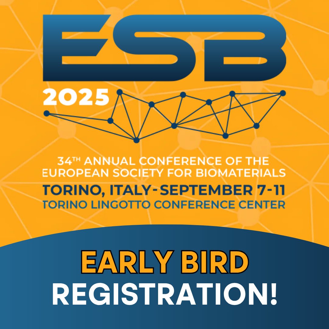 ESB 2025 (@esb_2025) on Twitter photo ๐ก๐ต๐ฃ the ๐๐ฎ๐ฟ๐น๐ ๐๐ถ๐ฟ๐ฑ ๐ฅ๐ฒ๐ด๐ถ๐๐๐ฟ๐ฎ๐๐ถ๐ผ๐ปย deadline is ๐๐๐ป๐ฒ ๐ญ๐ฑ๐๐ต. After this date,ย registrationย fees will increase to the Standardย Registrationย rate. If you havenโt registered yet, we encourage you to do so soon here ๐ lnkd.in/dKZU8RBN. ๐ก๐ต๐ฃ the ๐๐ฎ๐ฟ๐น๐ ๐๐ถ๐ฟ๐ฑ ๐ฅ๐ฒ๐ด๐ถ๐๐๐ฟ๐ฎ๐๐ถ๐ผ๐ปย deadline is ๐๐๐ป๐ฒ ๐ญ๐ฑ๐๐ต. After this date,ย registrationย fees will increase to the Standardย Registrationย rate. If you havenโt registered yet, we encourage you to do so soon here ๐ lnkd.in/dKZU8RBN.