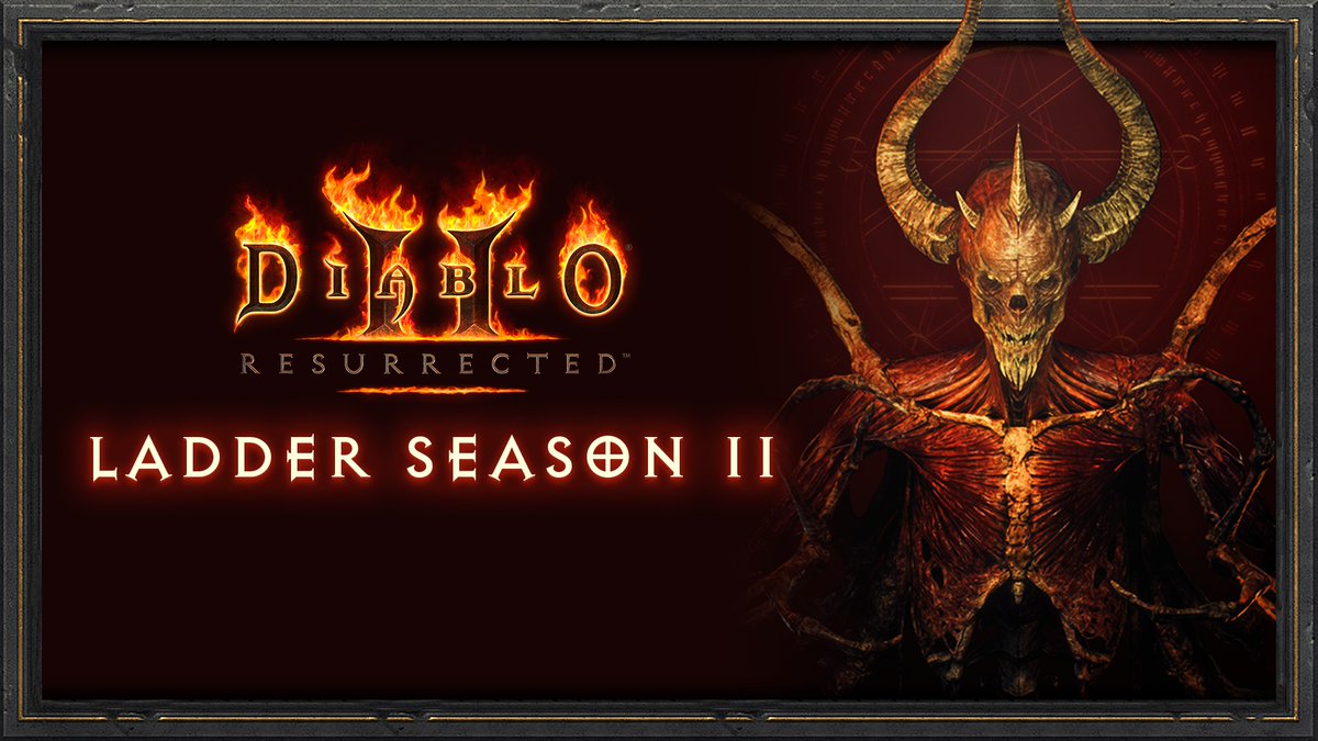 A new chance to forge your name in flame approaches ⚔️🔥

Diablo II: Resurrected Ladder Season 11 begins 21 June AEST. 

Get all the details here: blizz.ly/43ziiPG
