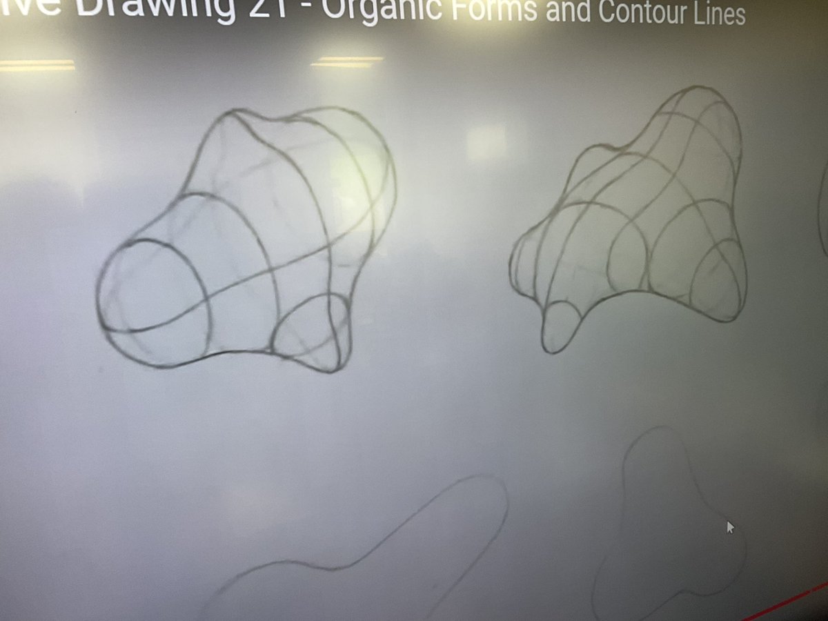 PDA_Y5's tweet image. In our Architectural unit in Art, we explored  ‘organic forms’ and drew fluid and non-traditional shapes. We used curved lines and practised letting go of rigid straight lines! We compared geometric shapes and organic shapes. #pdaart