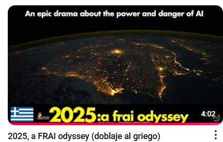 carloseducacyl's tweet photo. 🎬 «2025: Ὀδυσσεία FRAI»
🔊 Ἑλληνιστὶ μεταφέρεται ὑπὸ μαθητῶν καὶ διδασκάλων τοῦ Γυμνασίου Fray Diego Tadeo (Κιουδὰδ Ροδρίγου)
🏆 Κινηματογραφικὸν ἔργον, τὸ βραβεῖον τοῦ ἀγῶνος #PSCD νενικηκός!
#PIELabIA #PIEPLC
https://t.co/tyoE1EIfhG https://t.co/AGfFj1klw4