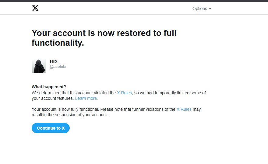 had me locked up for a week im BACK