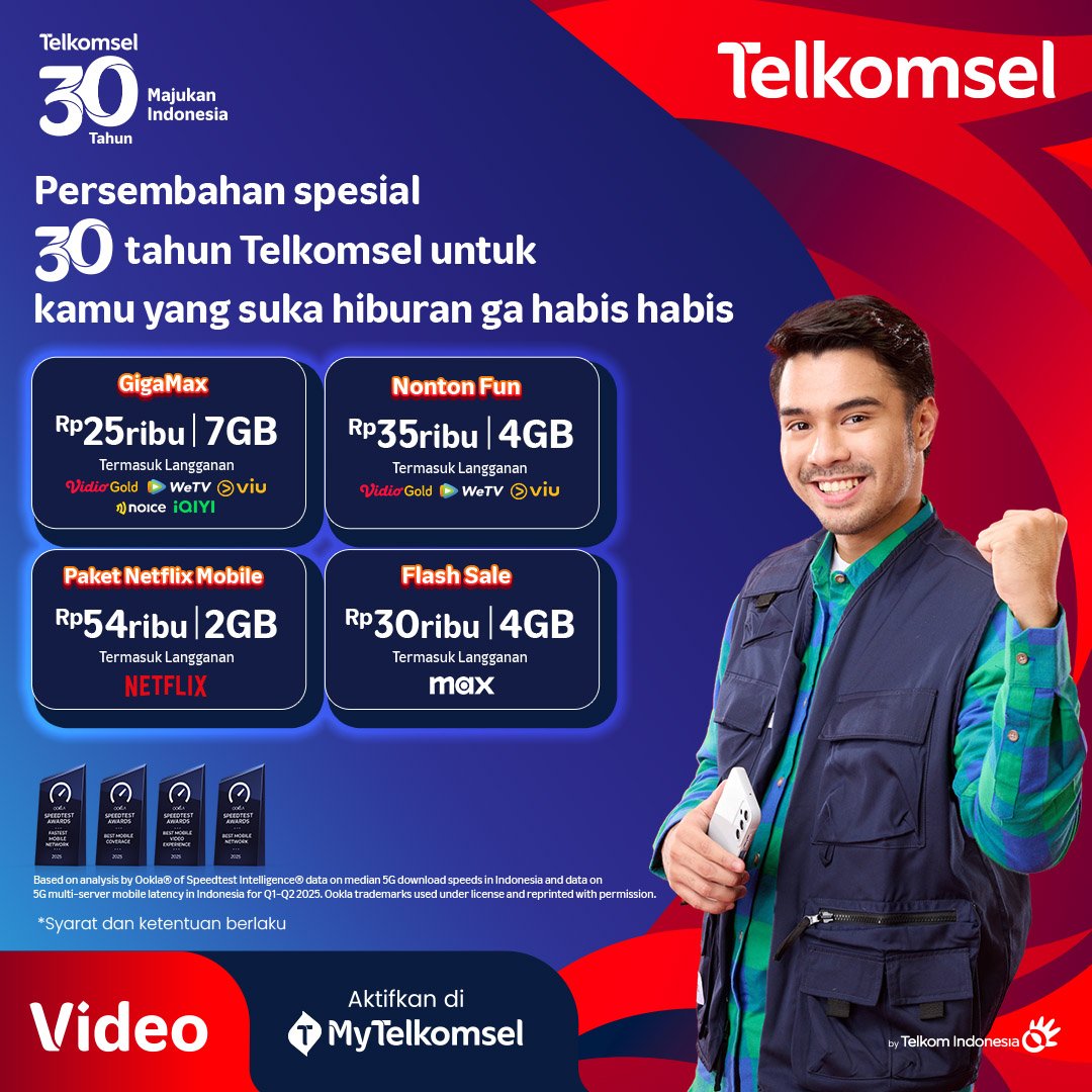 emang SIMPATI yang paling mengerti sii, bisa pilih sendiri benefit sesuai dengan kebutuhan kita di MyTelkomsel  . bangga nih pakai SIMPATI dari dulu sampai sekarang #SIMPATITerbaikUntukmu tsel.id/SIMPATI