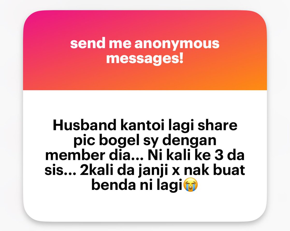 zuhrahx's tweet photo. Buat police report.
Tell your wali.

Ini bukan aib dah. Ini jenayah. https://t.co/tjgOtHy7SN