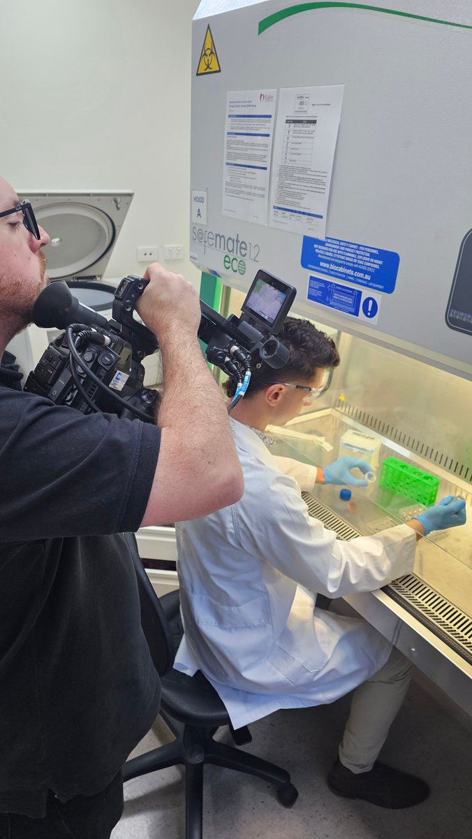 Baker Institute (@bakerresearchau) on Twitter photo It was great to be able to film Professor Brian Drew, Dr Michael Keating and their group at the Baker Institute. Look out for our upcoming video covering their research into additional injectable therapeutics for sustained weight loss.
<a href="/briandrew101/">Brian G. Drew 🇦🇺👨🔬</a> <a href="/Shannenwalker7/">Shannen_walker</a> It was great to be able to film Professor Brian Drew, Dr Michael Keating and their group at the Baker Institute. Look out for our upcoming video covering their research into additional injectable therapeutics for sustained weight loss.
<a href="/briandrew101/">Brian G. Drew 🇦🇺👨🔬</a> <a href="/Shannenwalker7/">Shannen_walker</a>
