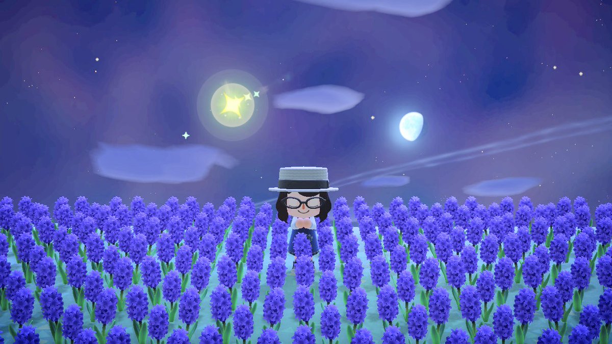bluesuntwice's tweet photo. 明日はベンちゃんの誕生日なのでプレゼント準備であつ森プレイ。
もしさんの島にもお邪魔してお祈りや虫取り魚釣りを満喫しました🎵帰り際に勝手にドヤ🐟️報告してたら、急にもしさんが動き出して構って下さり、ワタクシ照れまくりながら帰りました🥰ありがとうございました💖島訪問楽しかった〜✨️ https://t.co/XEg4F3Hlfo