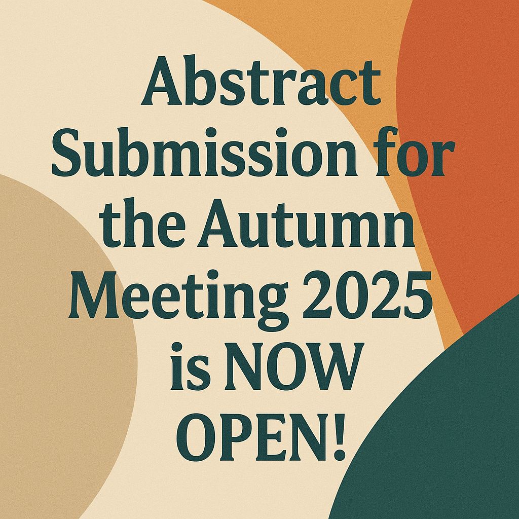 🚨 Abstract Submission for the Autumn meeting 2025 is NOW OPEN! 
Don't miss the opportunity to showcase your research and innovations. 
Submit your abstract here : auth.oxfordabstracts.com/?redirect=/sta…