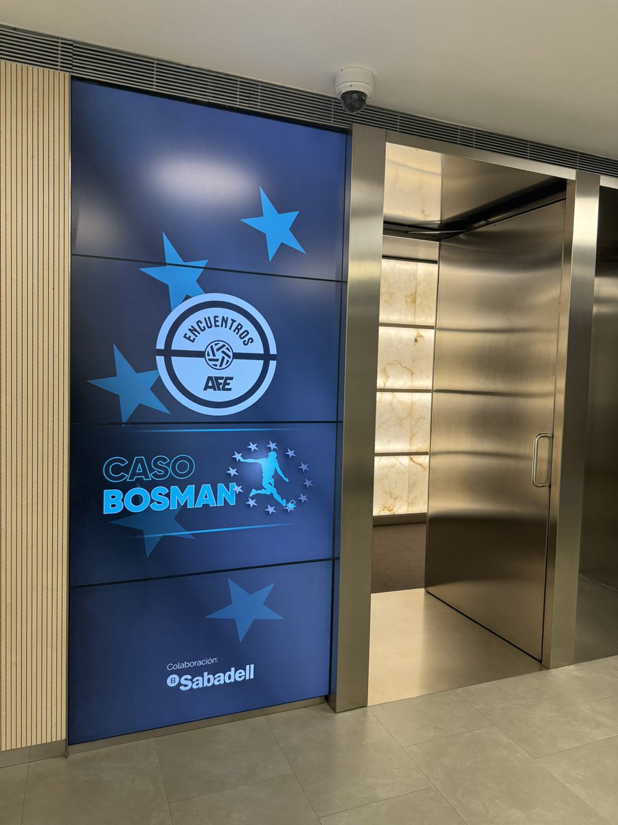 ¡Nos vemos a las 10:30h!

Todo preparado para el encuentro de hoy: ‘Caso Bosman’.

#EncuentrosAFE