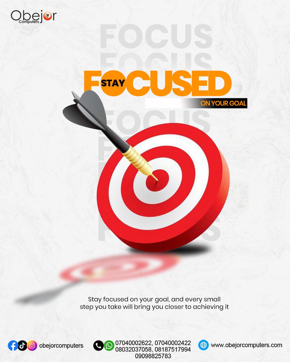 obejorcomputers's tweet image. 🌟 New week, new goals!
Stay focused. Stay driven. Don’t stop till you win. 💻🔥
Power your week—whether it&apos;s work, school, or gaming—with the right tech from Obejor Computers.
🛒 Link in bio.
#Obejorcomputers #HappyNewWeek #UpgradeYourTech #GamingLaptops #WorkSmart