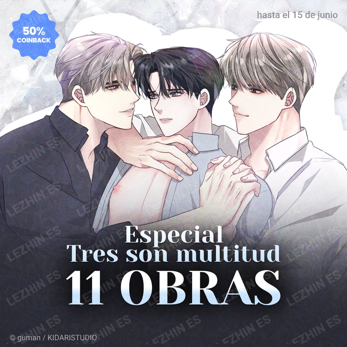 Lezhin_ES's tweet image. *Tu nombre* where have you been loca?🦇
¡Coin Back en tus triángulos amorosos favoritos!

🧛bit.ly/44fdtub🐺

#Lezhin #LezhinES #CoinBack