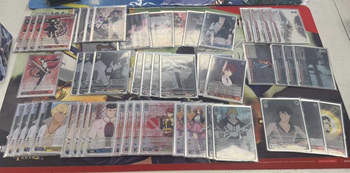 Bushiroad Summer Festival
Richmond, BC 
35 Teams 06/08 2025
1st Place 6-3

W vs BTR W/W/L
L vs SBY W/L/W
W vs 5HY Miku L/W/W
W vs NIK L/W/L
W vs OVL L/W/L
W vs MDE W/W/W

Top 8
L vs MDE W/L/W
Top 4
L vs 5HY Ichika W/L/W
Final
W vs CSM L/W/W
#WeissSchwarz #BSF25