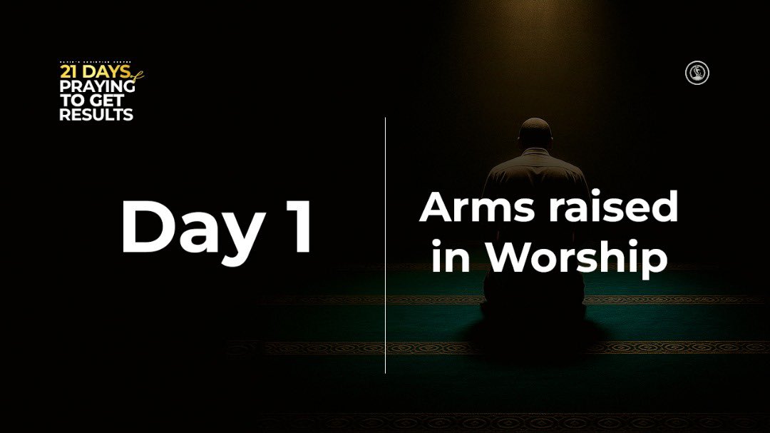 dcclagos's tweet photo. Welcome to Day 1 of our 21 days of Praying to Get Results
Our prayer focus for today is ARMS RAISED IN WORSHIP
Prayers will hold at 6am and 6pm daily.
Swipe to see devotional texts and prayer meeting details.
Join us as we pray π
#dccefam #prayer #prayingtogetresults https://t.co/SnOxJINCWu