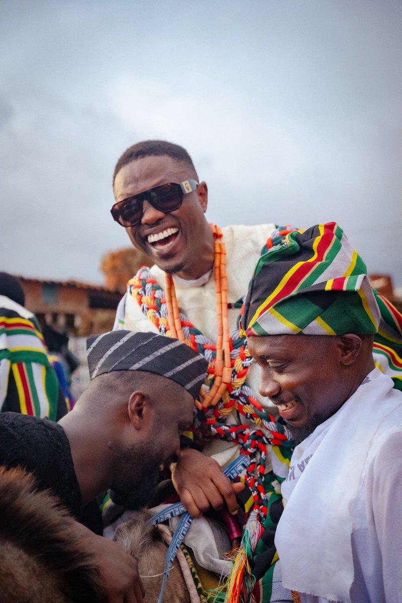 VectorThaViper's tweet photo. Yesterday’s Culture in today’s world… 
we ride with the warriors at the smell Of gun-powder in the air.

to the Unity and protection of our Heritage and people in ijebu land.

Ewesoo! @AAAlatishe https://t.co/HJGU51YrI4