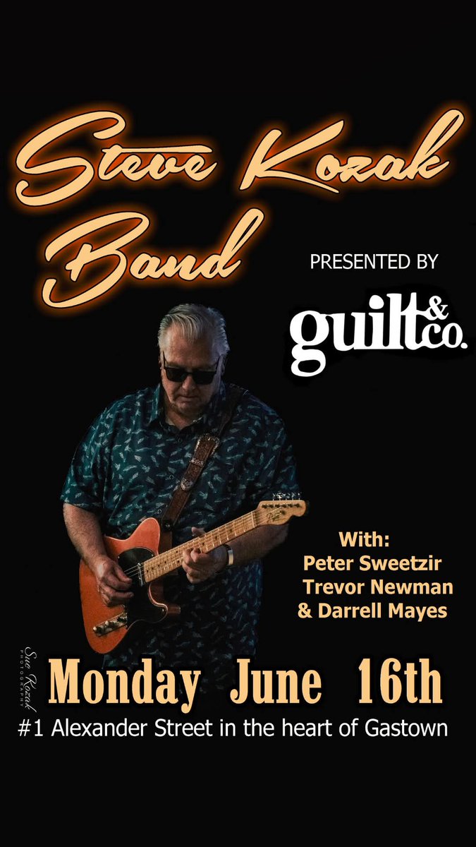 Steve Kozak (@stevekozakmusic) on Twitter photo 