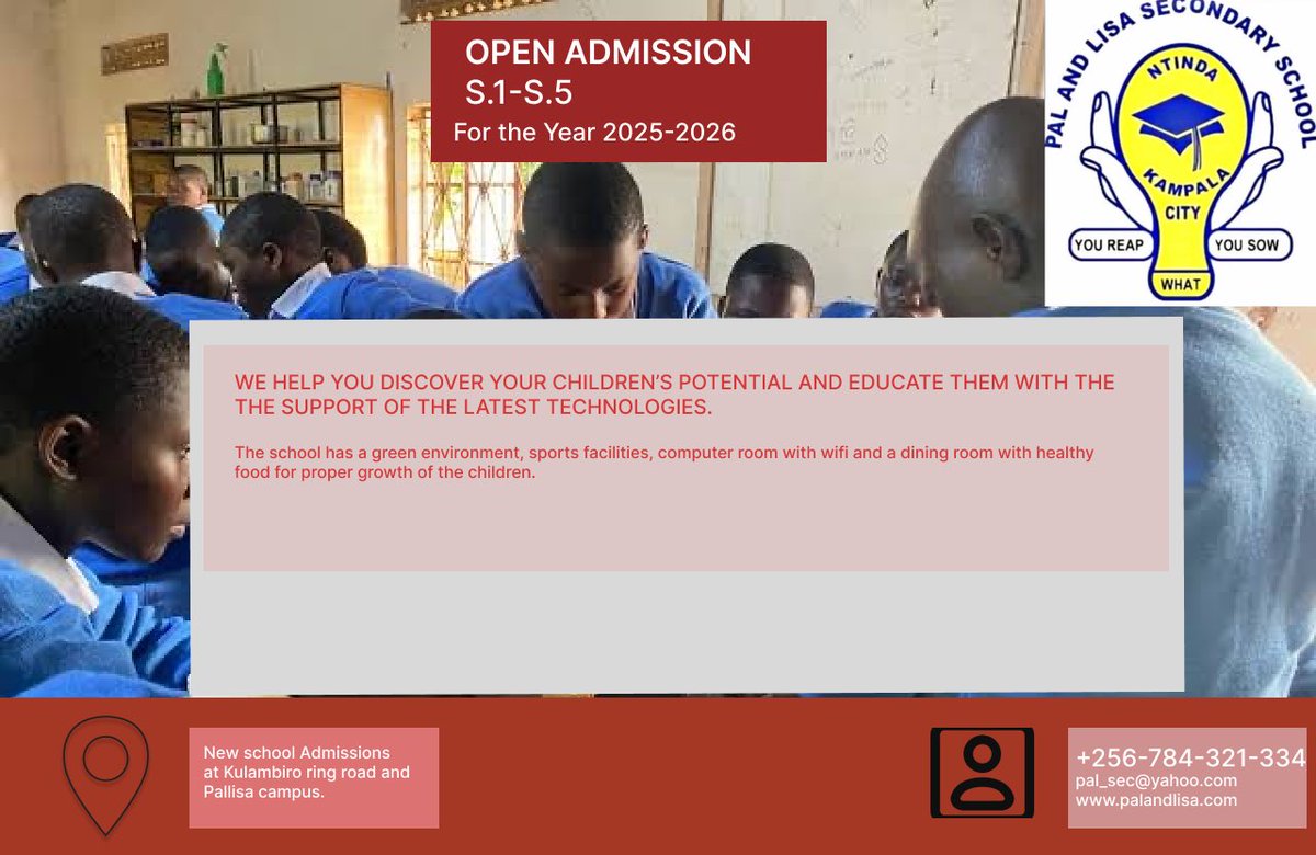 PalandLisaSS's tweet photo. Our admissions at the schools are still on going. Please email/ call/ visit us for more information. https://t.co/BEsFCuiX8j