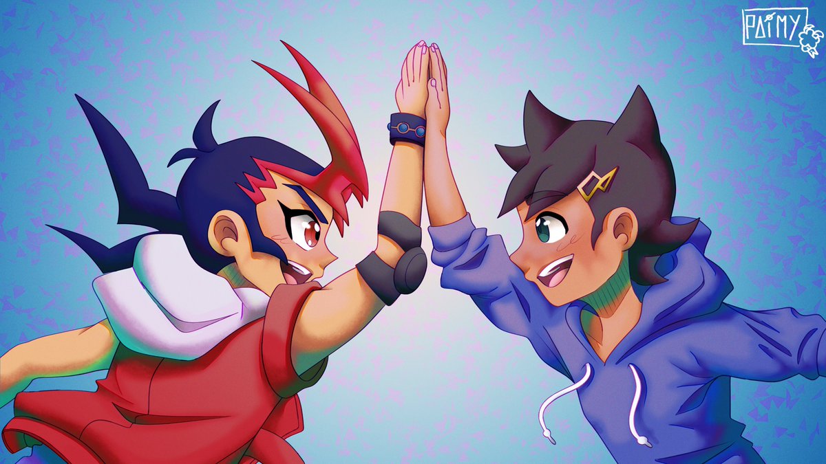 Paimy_art's tweet image. My kids :)

#inazumaeleven #yugiohzexal #asutoinamori #yumatsukumo