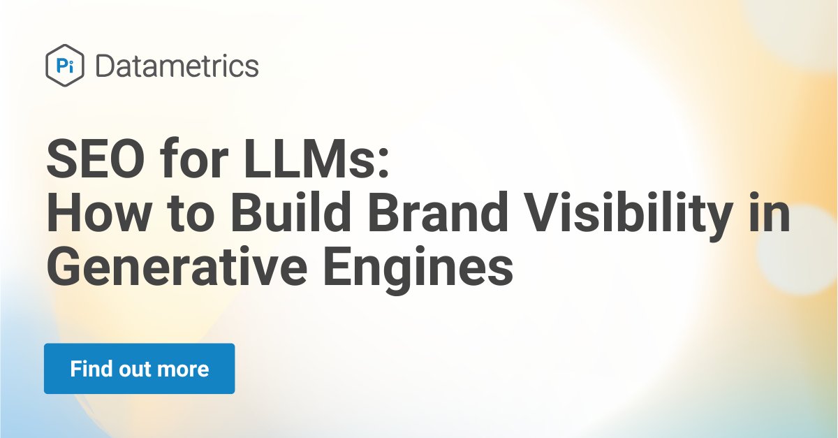 Search is evolving. LLMs are changing how content is found and how brands are seen.

Our new blog breaks down what SEO looks like in a world of generative engines, and how to build real visibility in AI-driven discovery.

Read it here - hubs.li/Q03rcy_T0