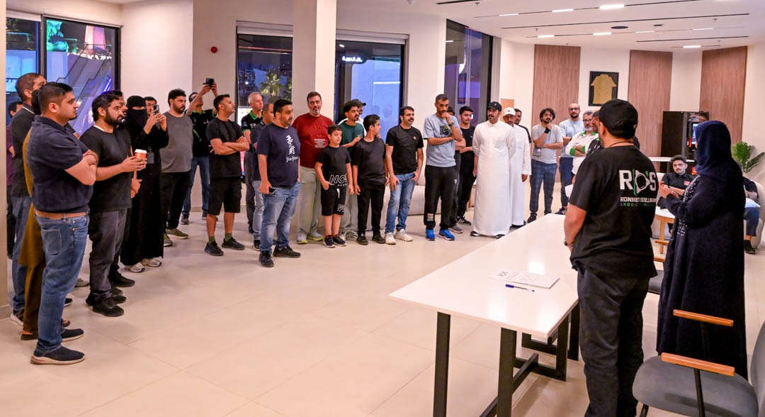 Following Ziad's success of his first West Asian gold medal .. In the presence of the Saudi Federation's representative, a sponsorship contract was signed for juniors Ziad and Abdullah Qabbani, 15 and 9 years old 👍