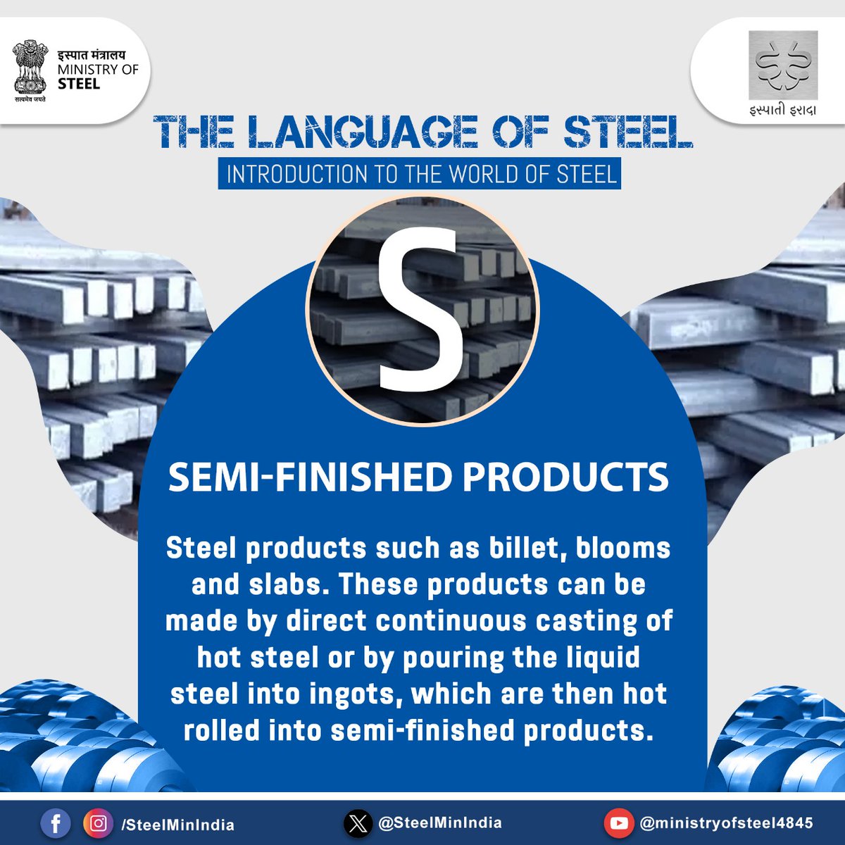 SteelMinIndia's tweet image. Unlocking the Language of Strength! 💪🔍
From A to Z, we’re breaking down key terms that shape the world of steel. Stay tuned and sharpen your knowledge!⚙️

#LanguageOfSteel #IspatiGyan #SteelIndustry #KnowYourSteel