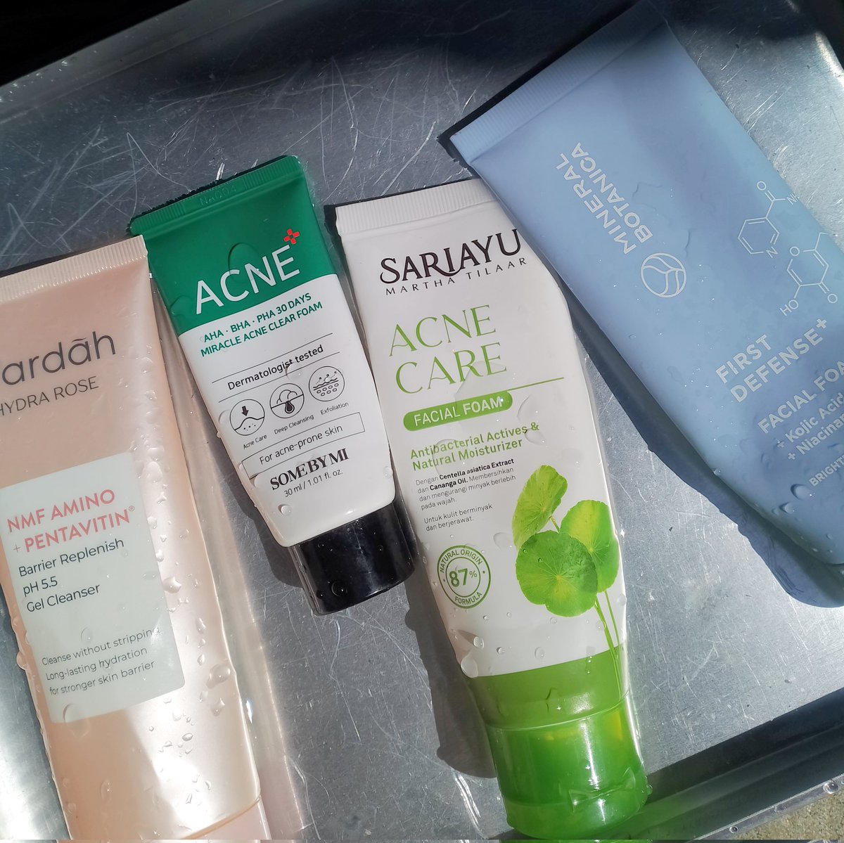 a thread of empties face wash and you'll see my least loved to absolute favourite as you keep scrolling 🫧

—ada yang udah pernah kamu cobain??