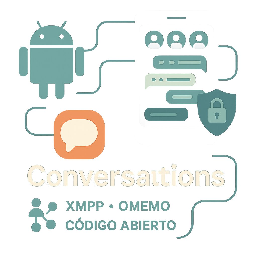 BurpWeb's tweet image. Mensajería segura y abierta mediante CONVERSATIONS Xmpp. Ideal para gestionar grupos, tanto privados como públicos

alt43.es/mensajeria-seg…

#xmpp #omemo #conversations