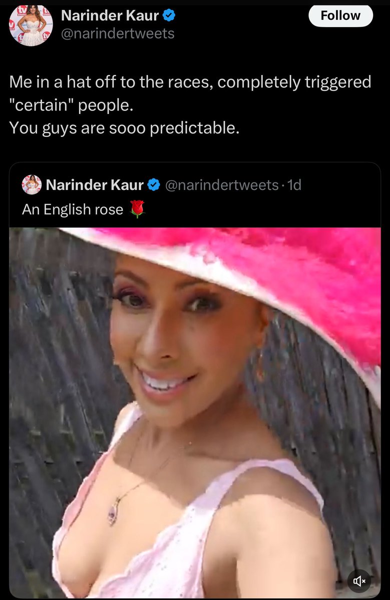 Voice Of Wales (@vowalesofficial) on Twitter photo Please, please, please stop interacting with <a href="/narindertweets/">Narinder Kaur</a>.
She’s literally baiting everyone to comment so she can get paid. She’s deliberately provocative because she knows you will interact. Every interaction goes towards paying her. Her pathetic content only exists because Please, please, please stop interacting with <a href="/narindertweets/">Narinder Kaur</a>.
She’s literally baiting everyone to comment so she can get paid. She’s deliberately provocative because she knows you will interact. Every interaction goes towards paying her. Her pathetic content only exists because